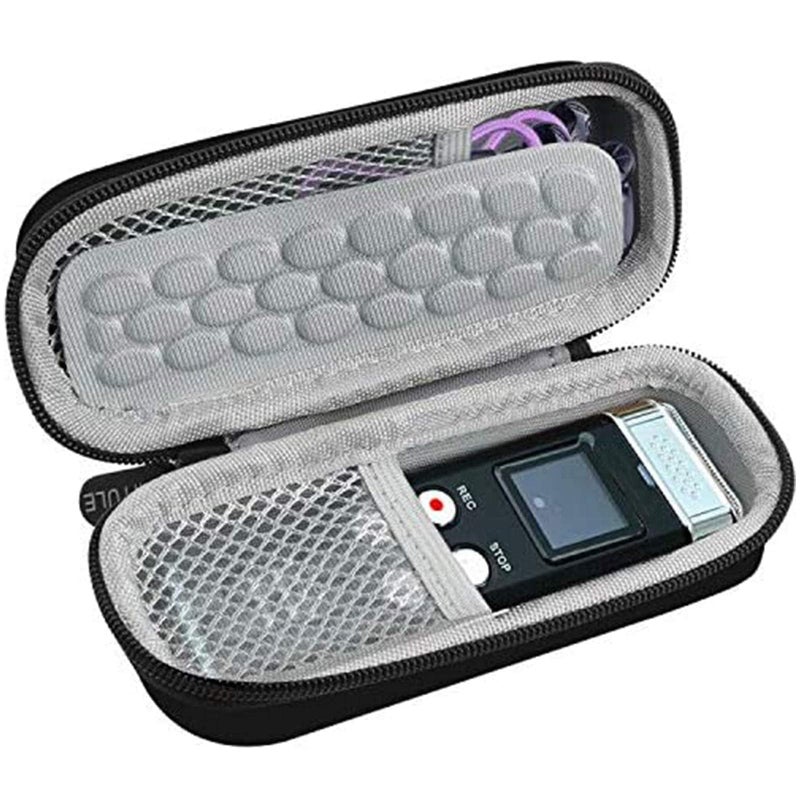 PAIYULE Case Compatible with 136G 128GB Digital Voice Recorder for Aiworth/for Sony ICD-PX370/ 470/560 for EVIDA/for Aomago Activated Recorder Fits for MP3 Player, Earbuds, USB Cable (Box Only) - Image 1